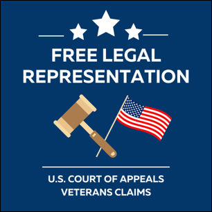 Free Legal Representation. U.S. Court of Appeals Veterans Claims. A gavel and American flag crossed
